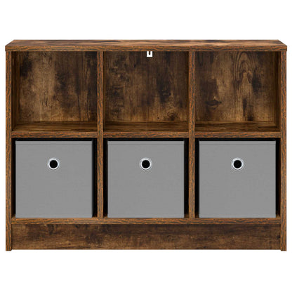 Sideboard with Drawer Smoked Oak 73.5 x 22.5 x 53.5 cm