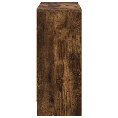 Sideboard with Drawer Smoked Oak 73.5 x 22.5 x 53.5 cm