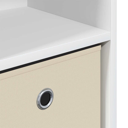 Sideboard with Drawer White 88.5 x 27.5 x 63.5 cm