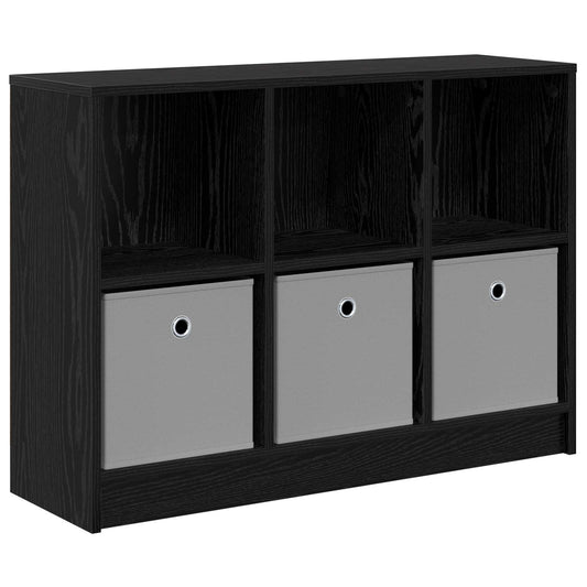 Sideboard Black Oak 88.5 x 27.5 x 63.5 cm