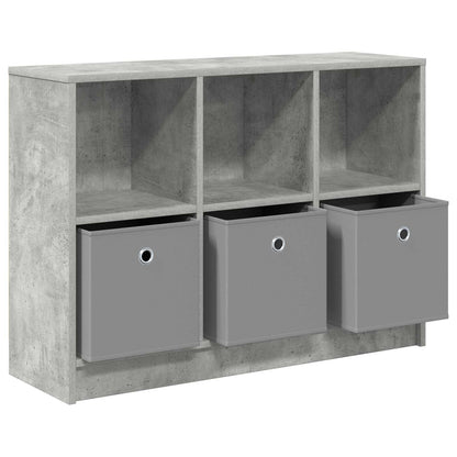 Sideboard with Drawer Concrete Grey 88.5 x 27.5 x 63.5 cm