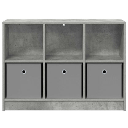Sideboard with Drawer Concrete Grey 88.5 x 27.5 x 63.5 cm