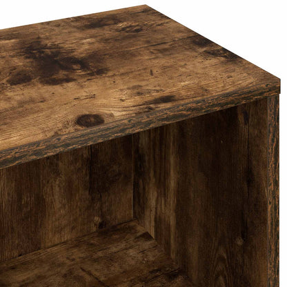 Sideboard with Drawer Smoked Oak 88.5 x 27.5 x 63.5 cm