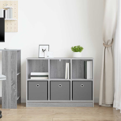Sideboard with Drawer Grey Sonoma 88.5 x 27.5 x 63.5 cm