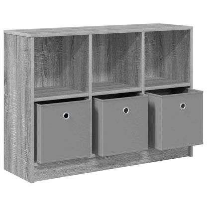 Sideboard with Drawer Grey Sonoma 88.5 x 27.5 x 63.5 cm