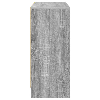 Sideboard with Drawer Grey Sonoma 88.5 x 27.5 x 63.5 cm