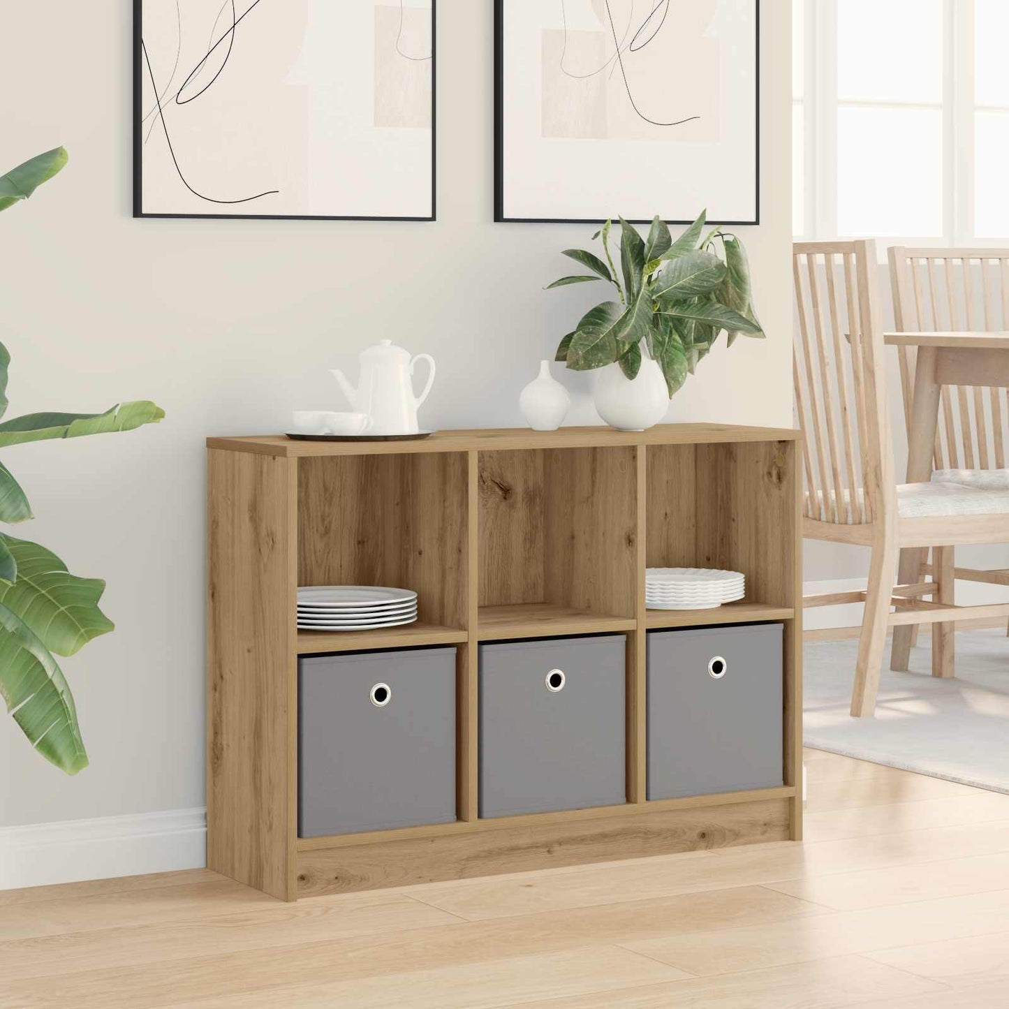 Sideboard Artisan Oak 88.5 x 27.5 x 63.5 cm