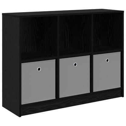 Sideboard with Drawer Black Oak 102 x 32 x 73.5 cm
