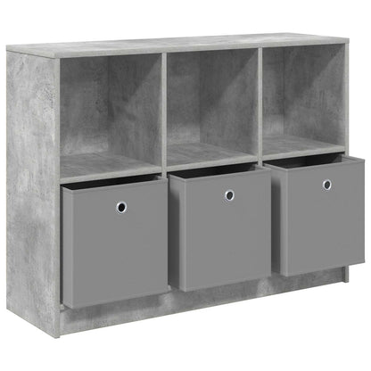 Sideboard with Drawer Concrete Grey 102 x 32 x 73.5 cm