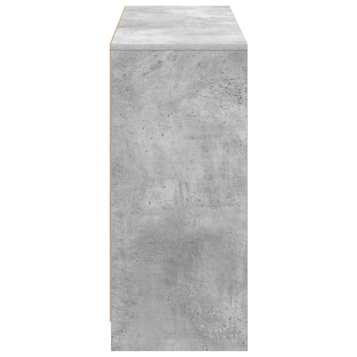 Sideboard with Drawer Concrete Grey 102 x 32 x 73.5 cm