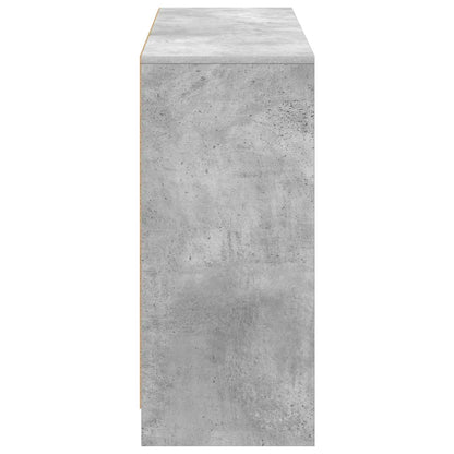 Sideboard with Drawer Concrete Grey 102 x 32 x 73.5 cm
