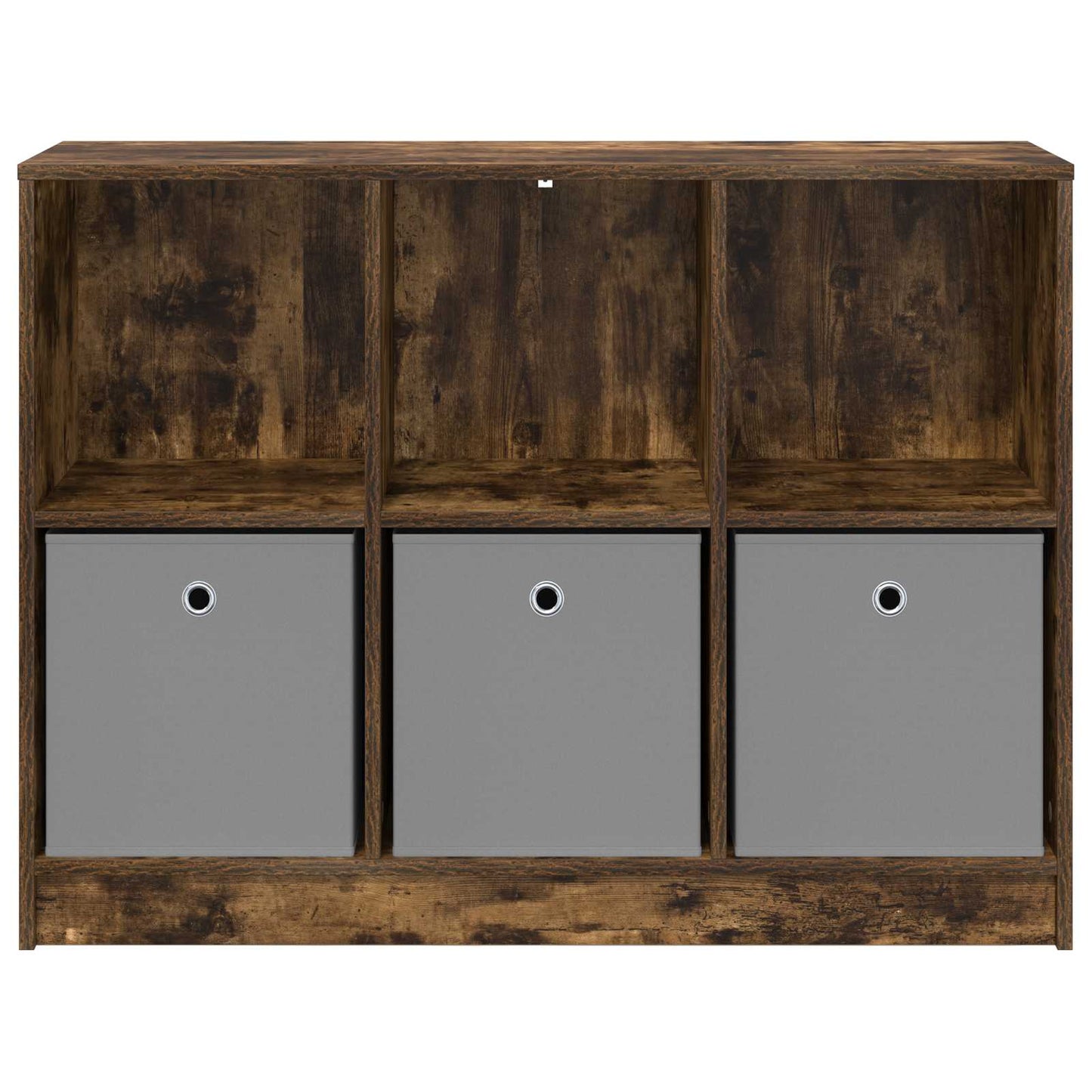 Sideboard with Drawer Smoked Oak 102 x 32 x 73.5 cm