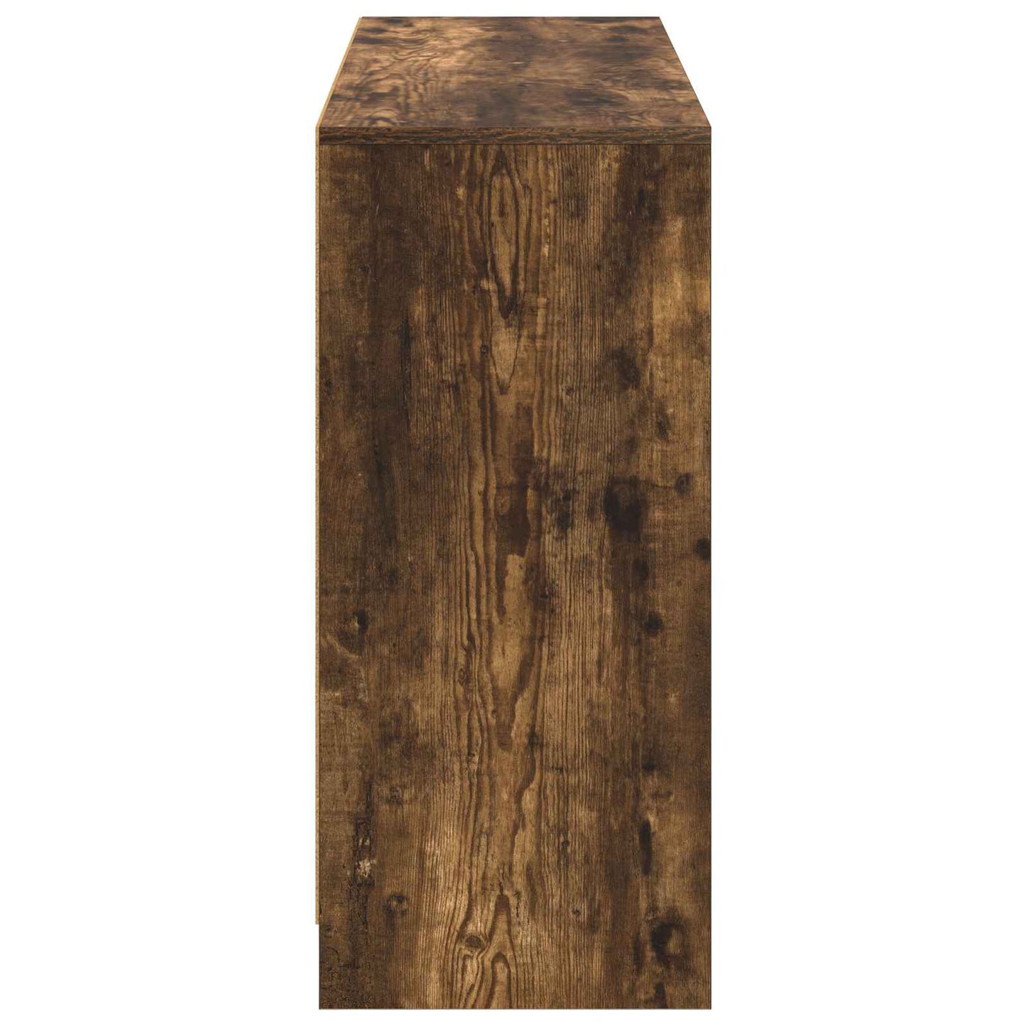 Sideboard with Drawer Smoked Oak 102 x 32 x 73.5 cm
