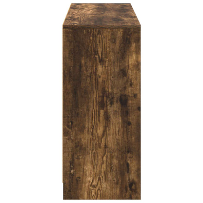Sideboard with Drawer Smoked Oak 102 x 32 x 73.5 cm