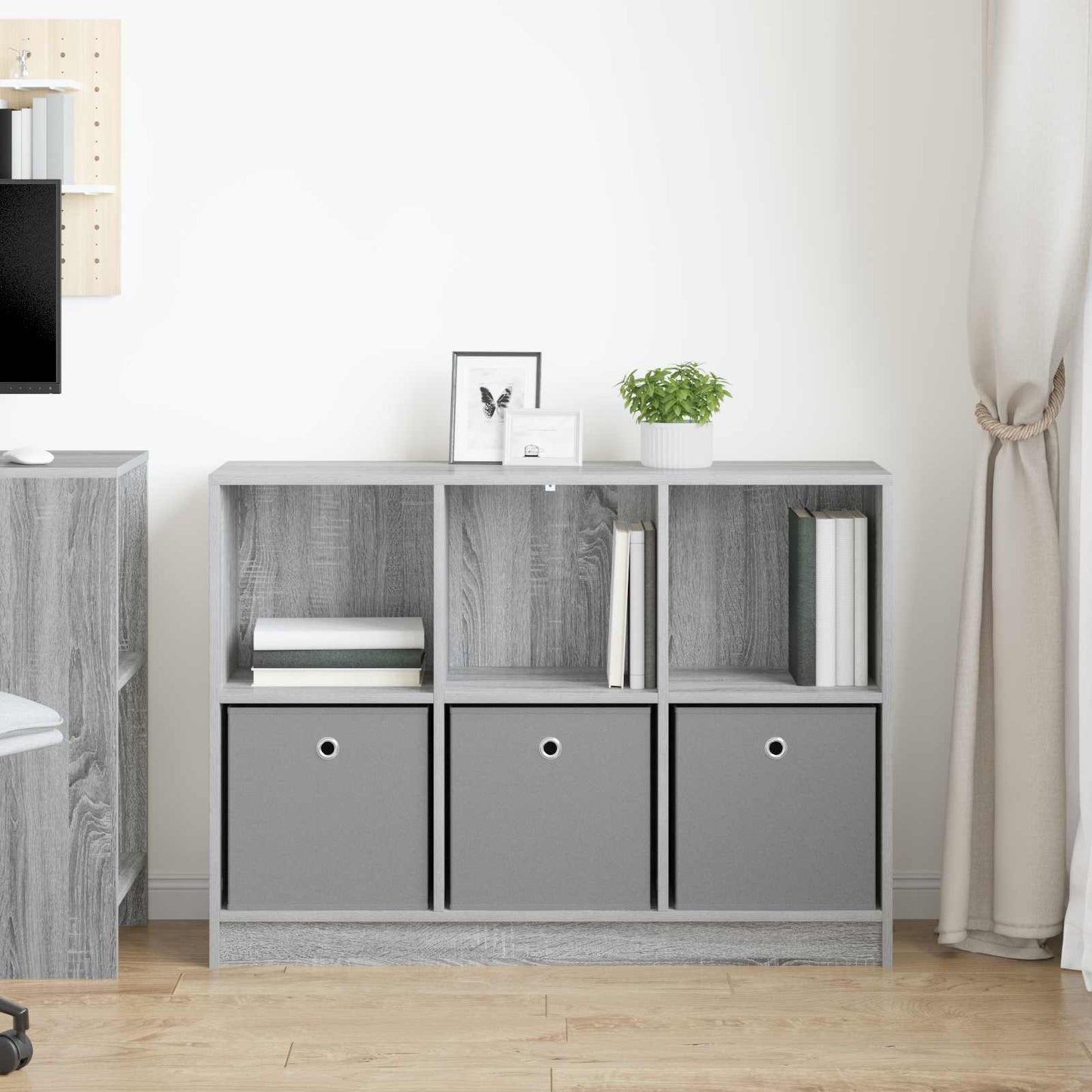Sideboard with Drawer Grey Sonoma 102 x 32 x 73.5 cm
