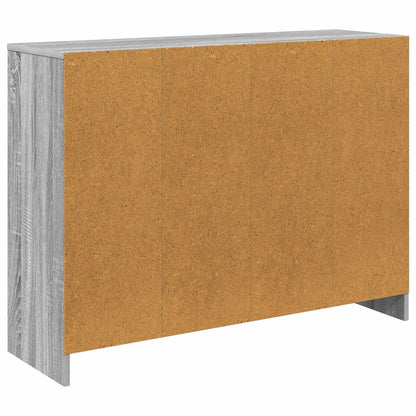 Sideboard with Drawer Grey Sonoma 102 x 32 x 73.5 cm