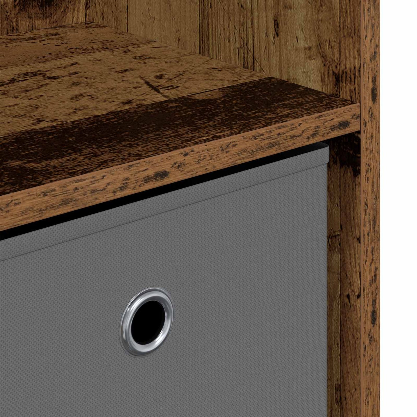 Sideboard with Drawer Old Wood 102 x 32 x 73.5 cm