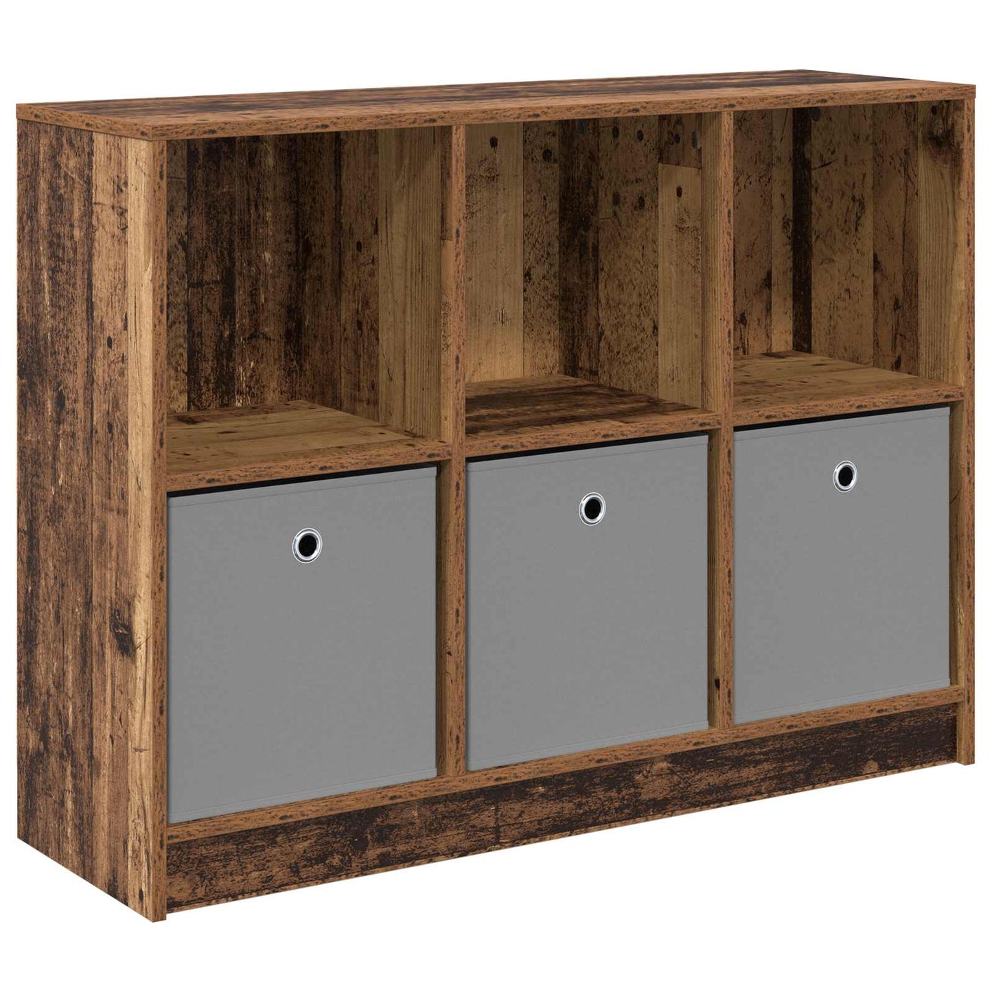 Sideboard with Drawer Old Wood 102 x 32 x 73.5 cm
