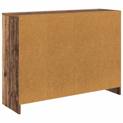 Sideboard with Drawer Old Wood 102 x 32 x 73.5 cm