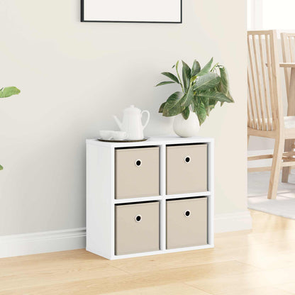 Sideboard with Drawer White 49.5 x 22 x 47 cm