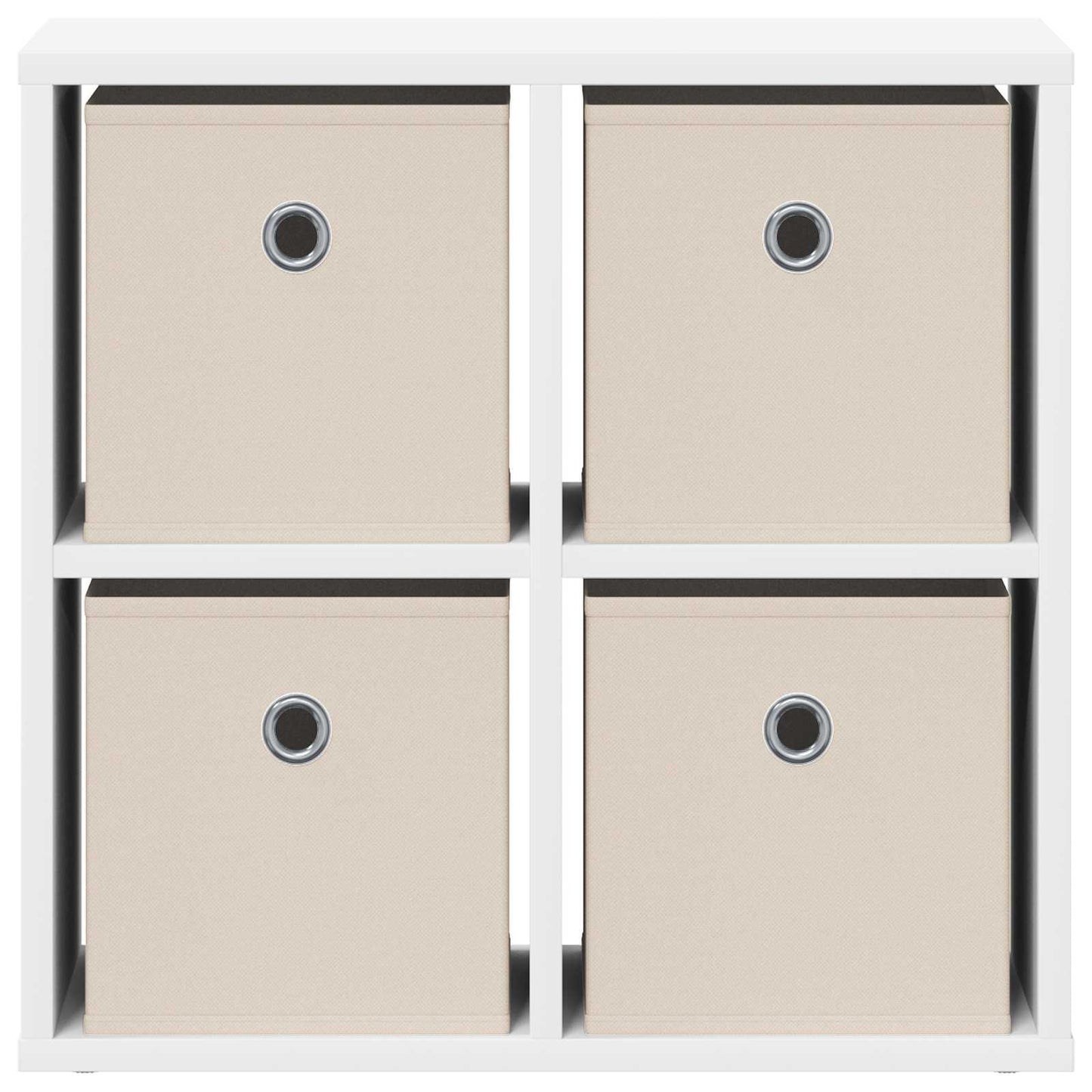 Sideboard with Drawer White 49.5 x 22 x 47 cm