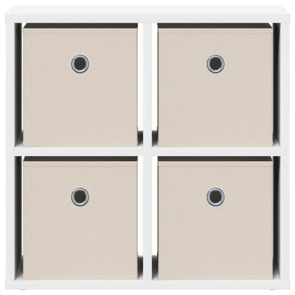 Sideboard with Drawer White 49.5 x 22 x 47 cm