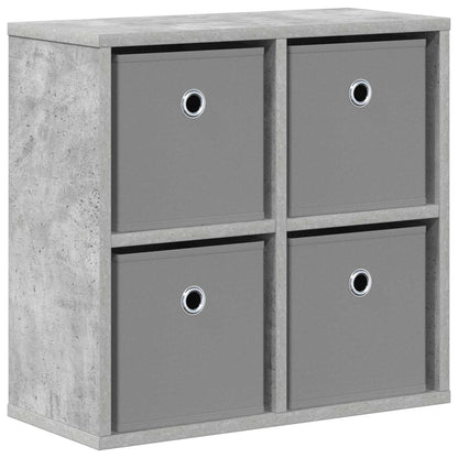 Sideboard with Drawer Concrete Grey 49.5 x 22 x 47 cm