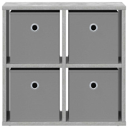 Sideboard with Drawer Concrete Grey 49.5 x 22 x 47 cm