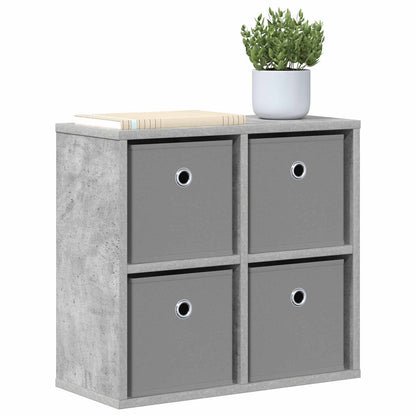 Sideboard with Drawer Concrete Grey 49.5 x 22 x 47 cm