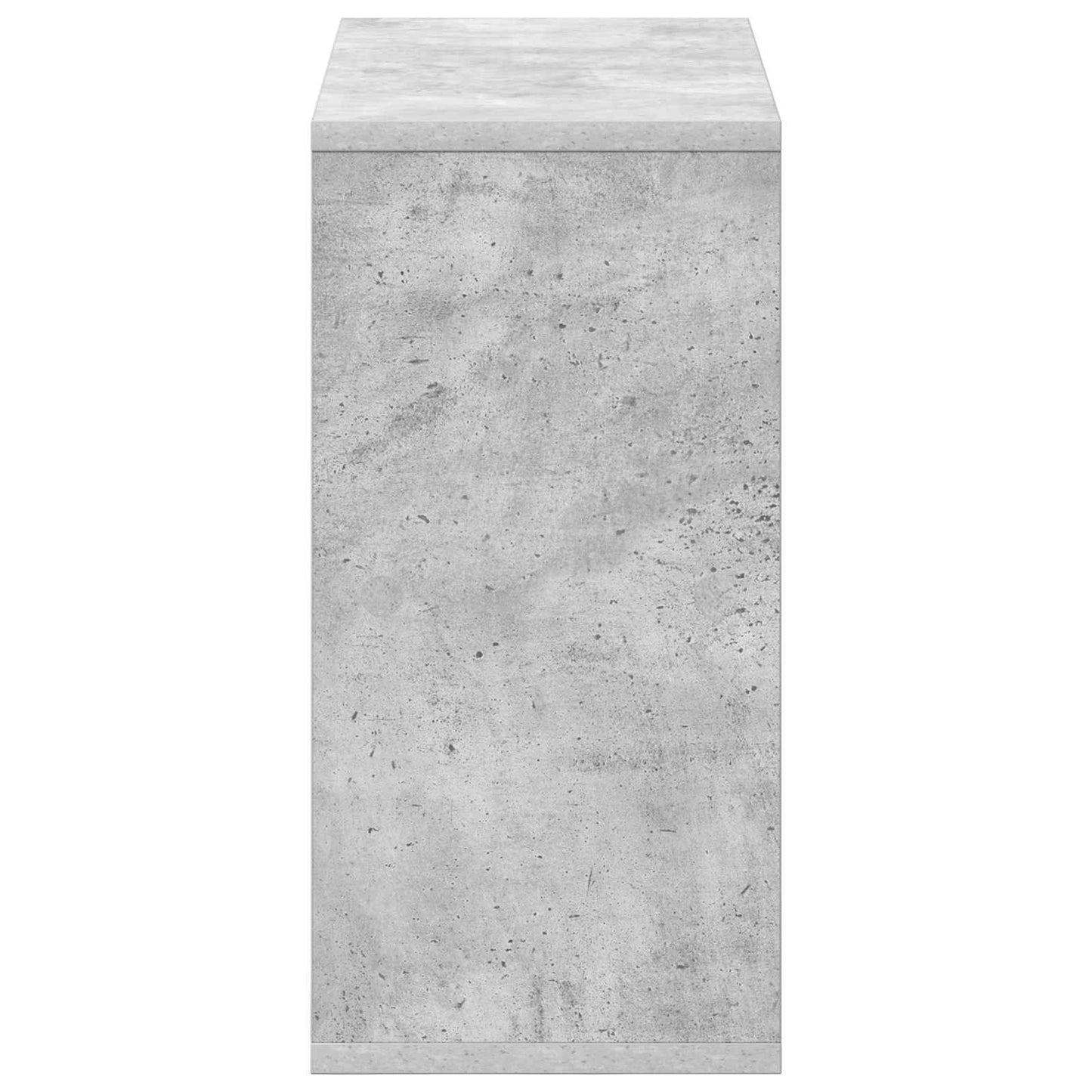 Sideboard with Drawer Concrete Grey 49.5 x 22 x 47 cm