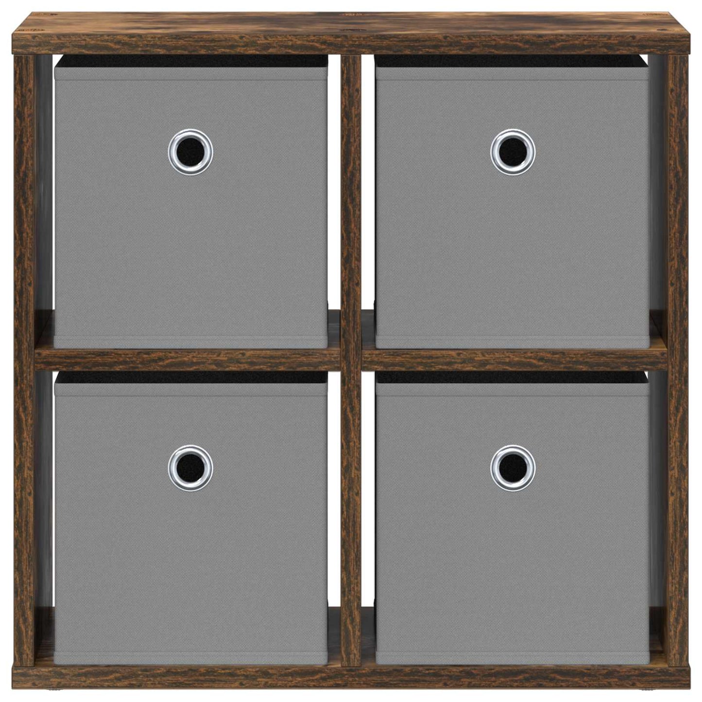 Sideboard with Drawer Smoked Oak 49.5 x 22 x 47 cm