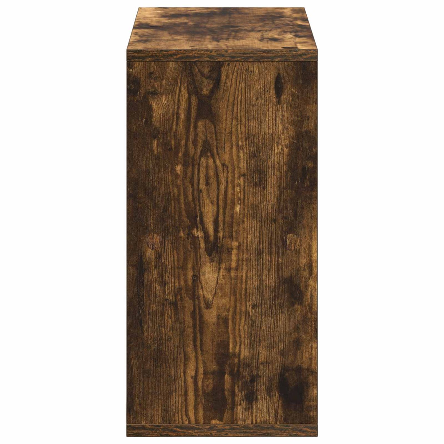 Sideboard with Drawer Smoked Oak 49.5 x 22 x 47 cm