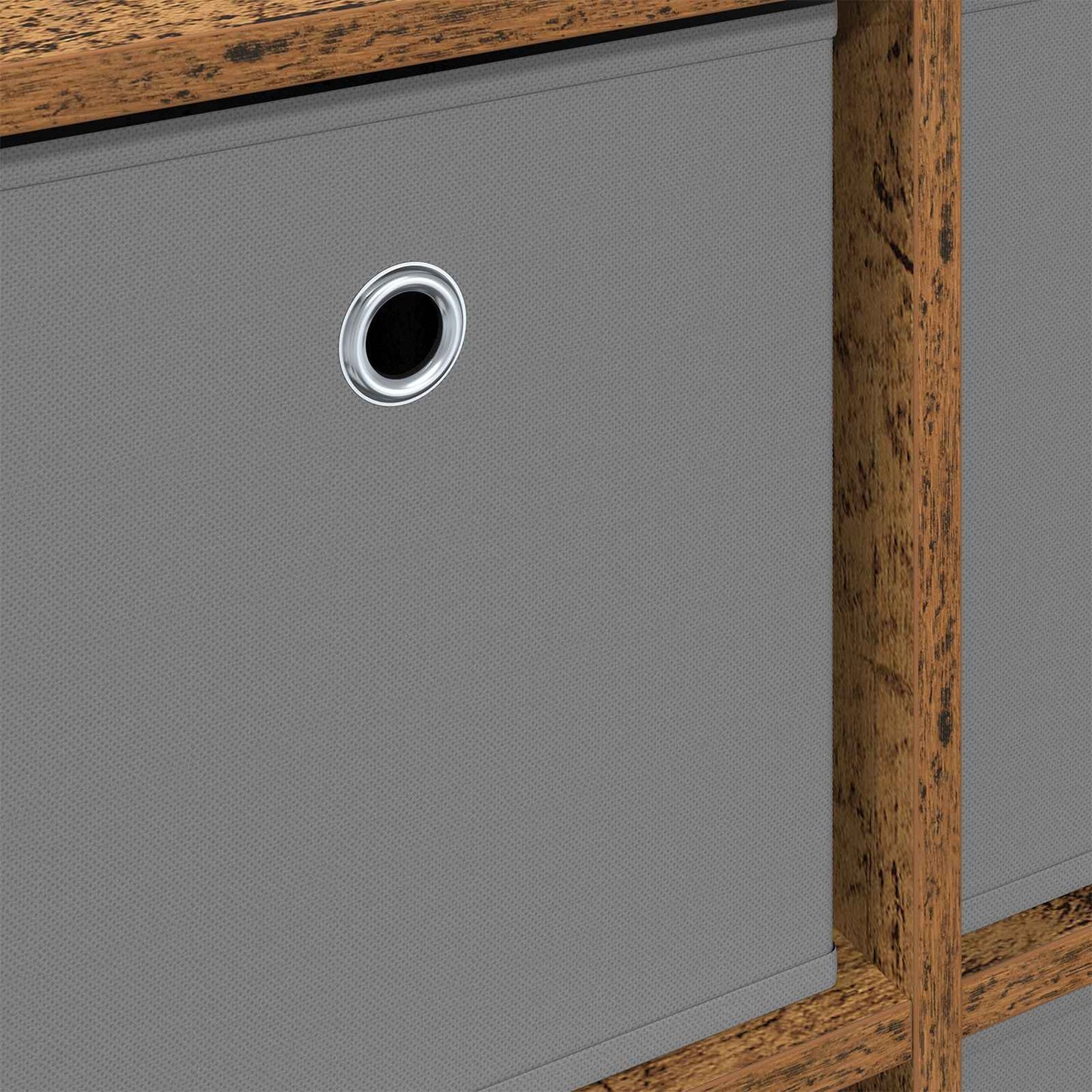 Sideboard with Drawer Old Wood 49.5 x 22 x 47 cm