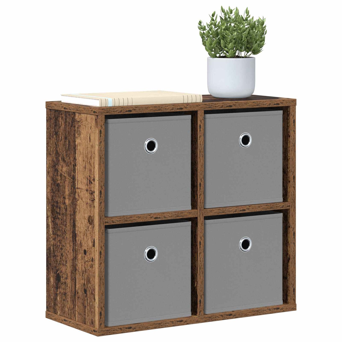Sideboard with Drawer Old Wood 49.5 x 22 x 47 cm