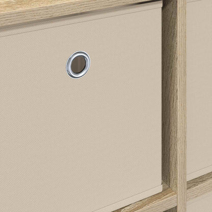 Sideboard with Drawer Sonoma Oak 59.5 x 27 x 57 cm