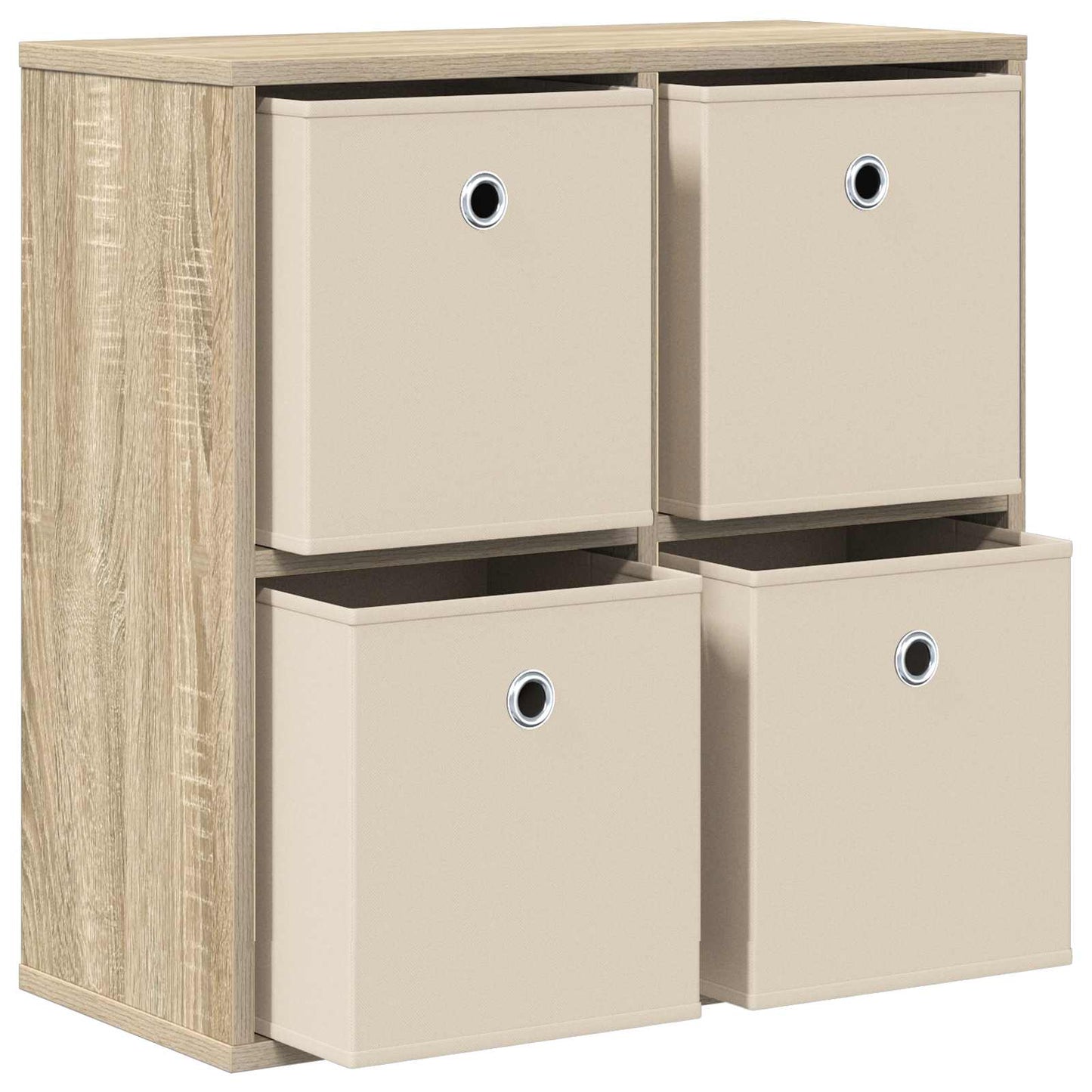 Sideboard with Drawer Sonoma Oak 59.5 x 27 x 57 cm