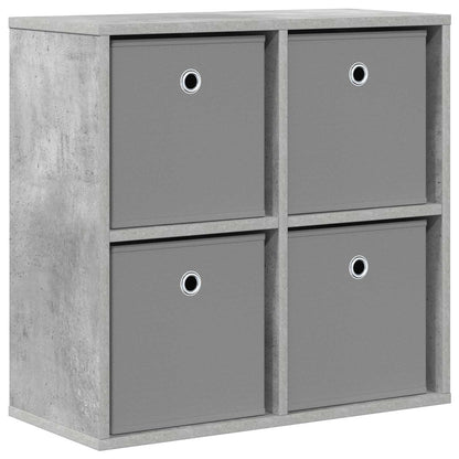 Sideboard with Drawer Concrete Grey 59.5 x 27 x 57 cm