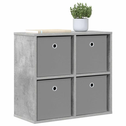 Sideboard with Drawer Concrete Grey 59.5 x 27 x 57 cm