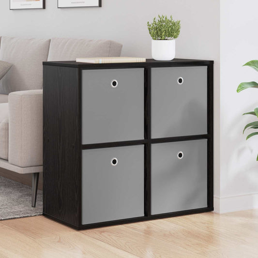 Sideboard Black Oak 68.5 x 32 x 67 cm