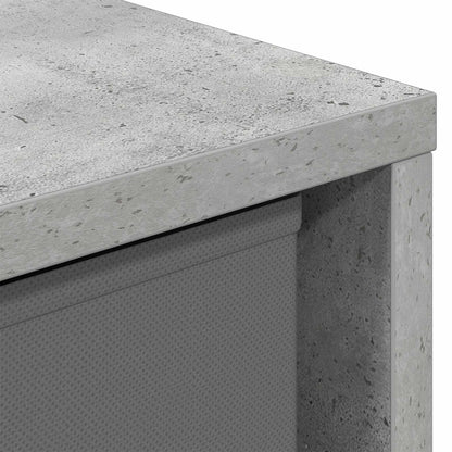 Sideboard with Drawer Concrete Grey 68.5 x 32 x 67 cm
