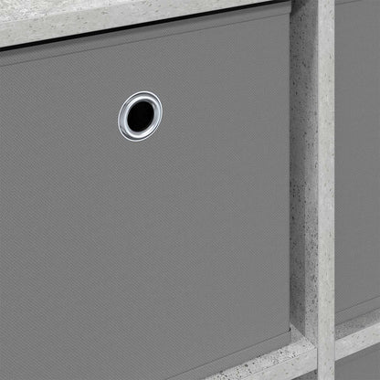 Sideboard with Drawer Concrete Grey 68.5 x 32 x 67 cm