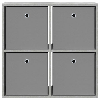 Sideboard with Drawer Concrete Grey 68.5 x 32 x 67 cm