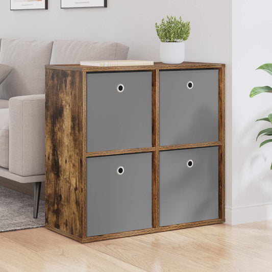 Sideboard Smoked Oak 68.5 x 32 x 67 cm