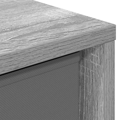 Sideboard with Drawer Grey Sonoma 68.5 x 32 x 67 cm