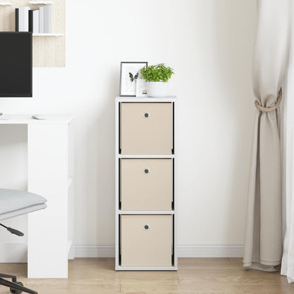 Sideboard with Drawer White 30.5 x 27 x 84.5 cm