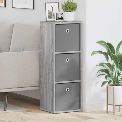 Sideboard with Drawer Grey Sonoma 30.5 x 27 x 84.5 cm