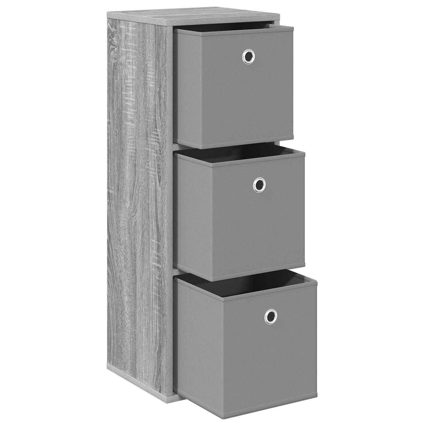 Sideboard with Drawer Grey Sonoma 30.5 x 27 x 84.5 cm