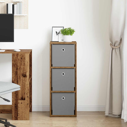 Sideboard with Drawer Old Wood 30.5 x 27 x 84.5 cm