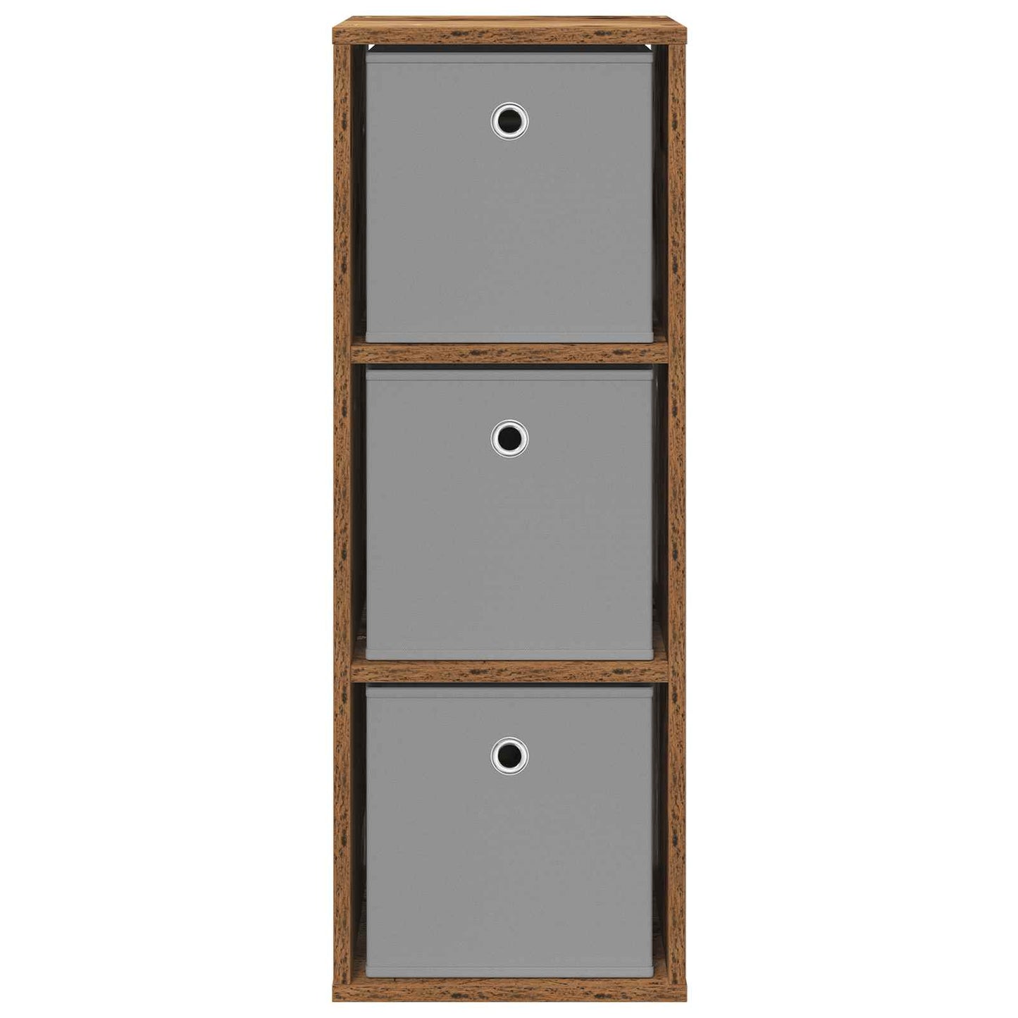Sideboard with Drawer Old Wood 30.5 x 27 x 84.5 cm