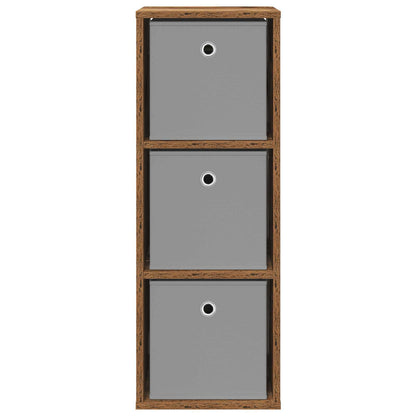 Sideboard with Drawer Old Wood 30.5 x 27 x 84.5 cm